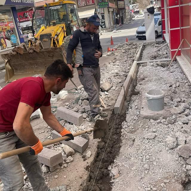 Kızılcahamam Fen İşleri Müdürlüğü İlçede Büyük Arsa Çalışmaları Gerçekleştiriyor