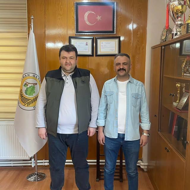 MHP Kızılcahamam İlçe Başkanı Orman İşletmesi Müdürü'nü Ziyaret Etti