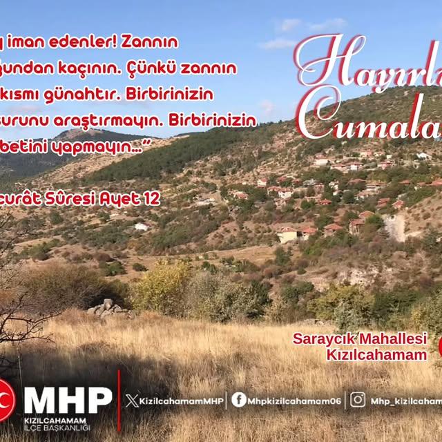 Kızılcahamam’da MHP İlçe Teşkilatı, Hucurat Suresi'nin 12. Ayetiyle İlgili Bilgilendirme Yapıldı