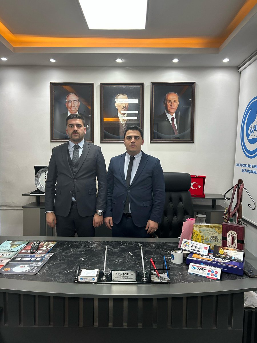 Ankara Ülkü Ocakları Yenimahalle İlçe Başkanlığını Ziyaret Etti