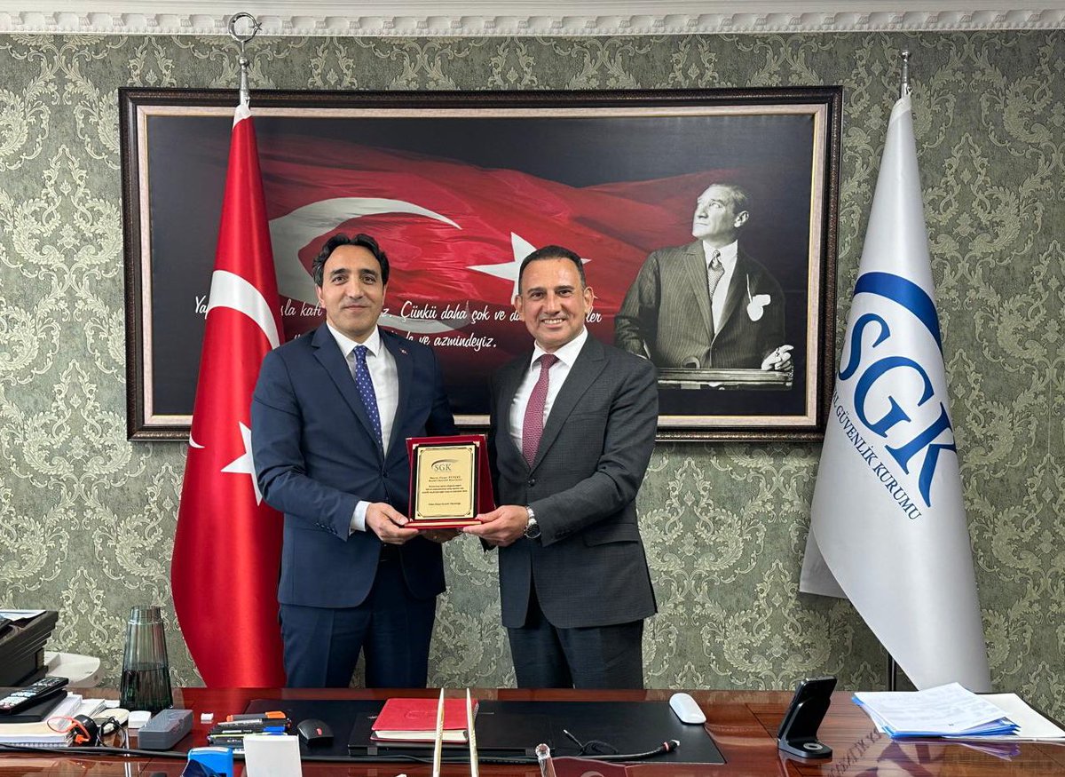 Ankara Sosyal Güvenlik İl Müdürlüğü, Sosyal Güvenlik Denetmeni Caner Tunçel'e Veda Etti