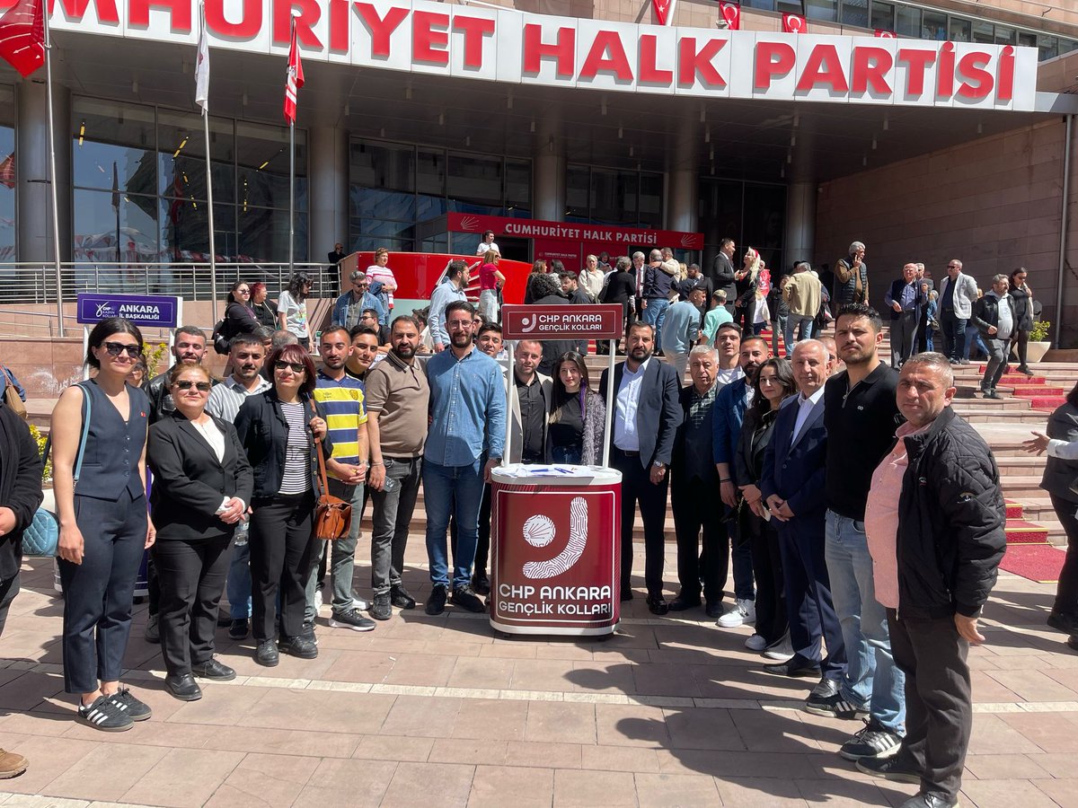 CHP Altındağ'da Seçmenlerle Buluşma Öncesi Karşılaşmalar