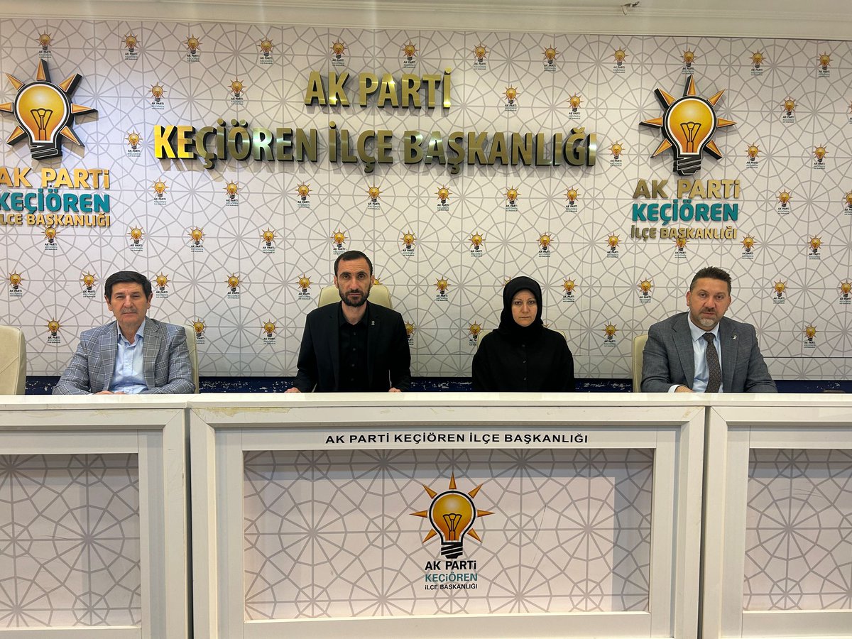 AK Parti Keçiören’de Haftalık Yürütme Kurulu Toplantısı