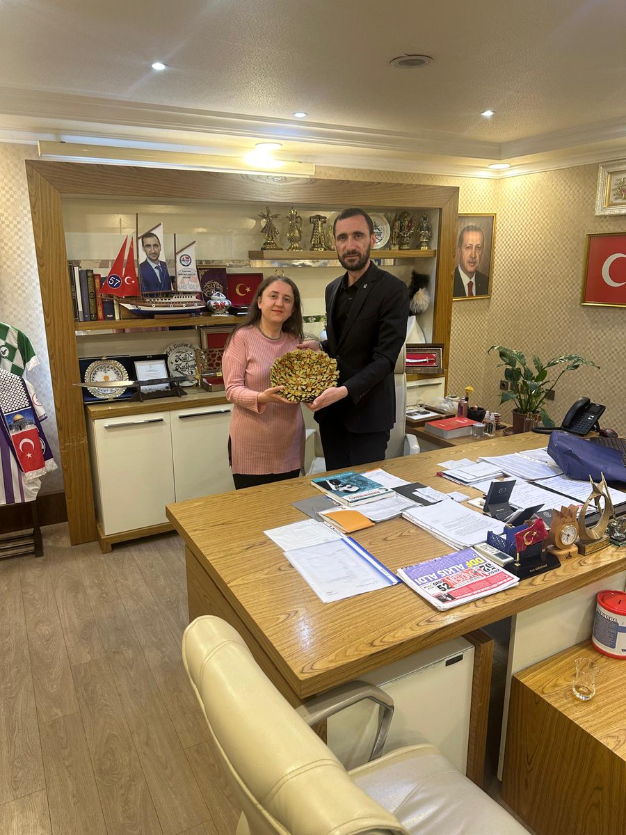 Keçiören İlçe Başkanı Kadir Karapınar Ziyaretçi Aldı