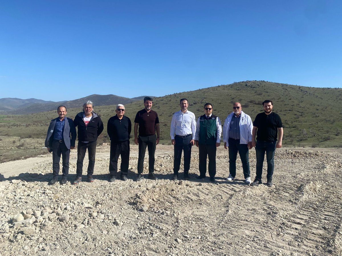 Kızlaryolu Barajı Yeniden Yerleşim Projesi İnşaatında Kontrol