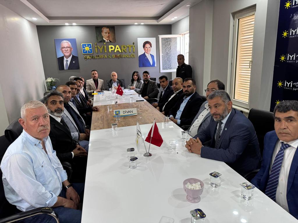 İYİ Parti Vekili Fakıbaba Şanlıurfa'da Teşkilatı Ziyaret Etti