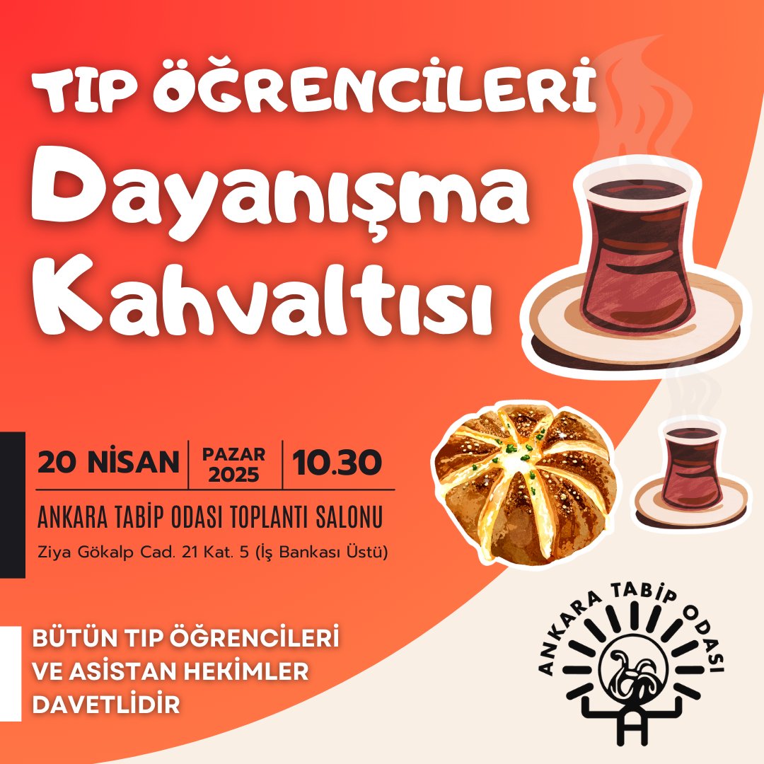 Ankara Tabip Odası Dayanışma Kahvaltısı Düzenleyecek