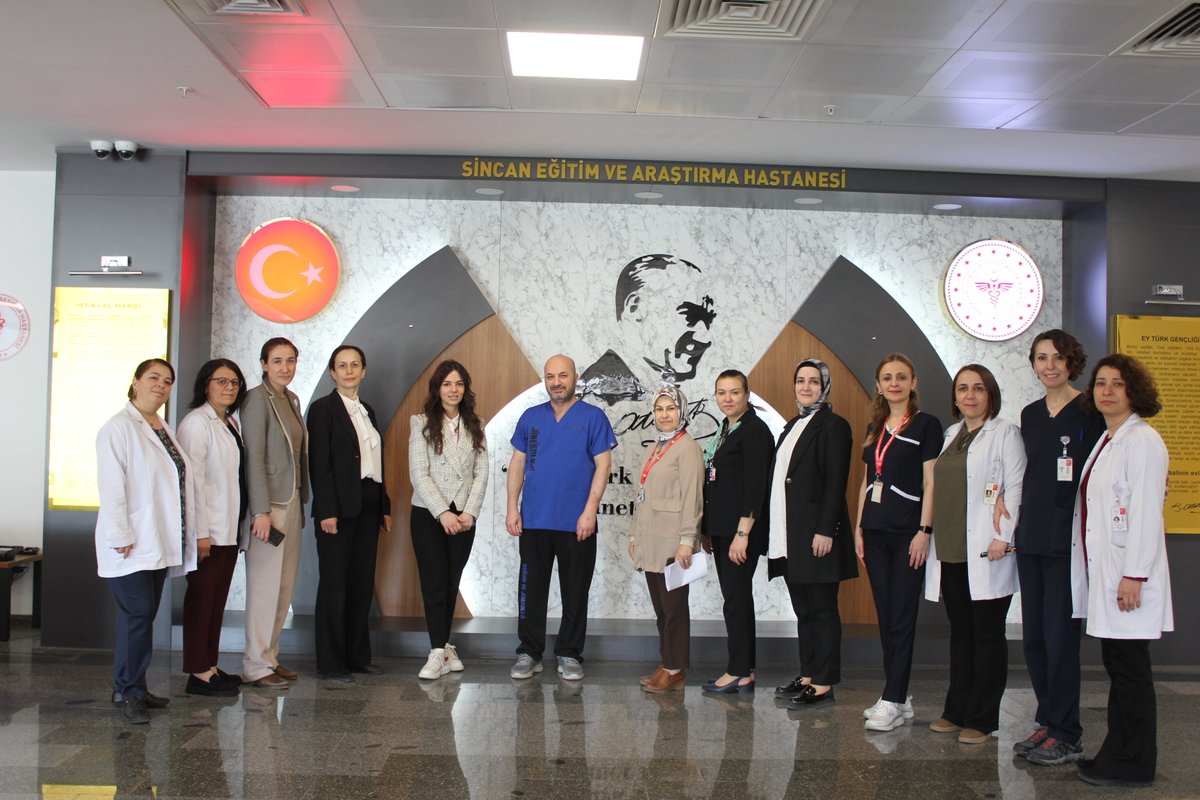Sincan Eğitim ve Araştırma Hastanesi, Anne Dostu Hastane Standartlarını Artıracak Ziyaret Aldı