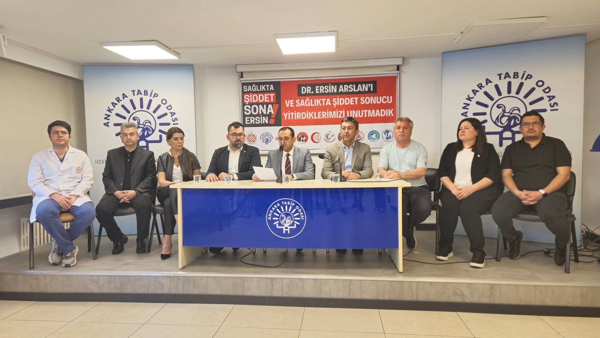 Sağlık Çalışanlarına Karşı Şiddetle Mücadele Gününde Ankara Tabip Odası’ndan Çağrı