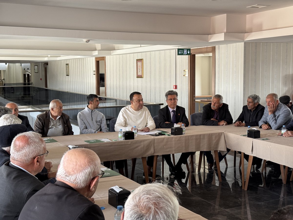 İYİ Parti Vekili Beker, Yozgat Muhtarlarıyla Toplantı