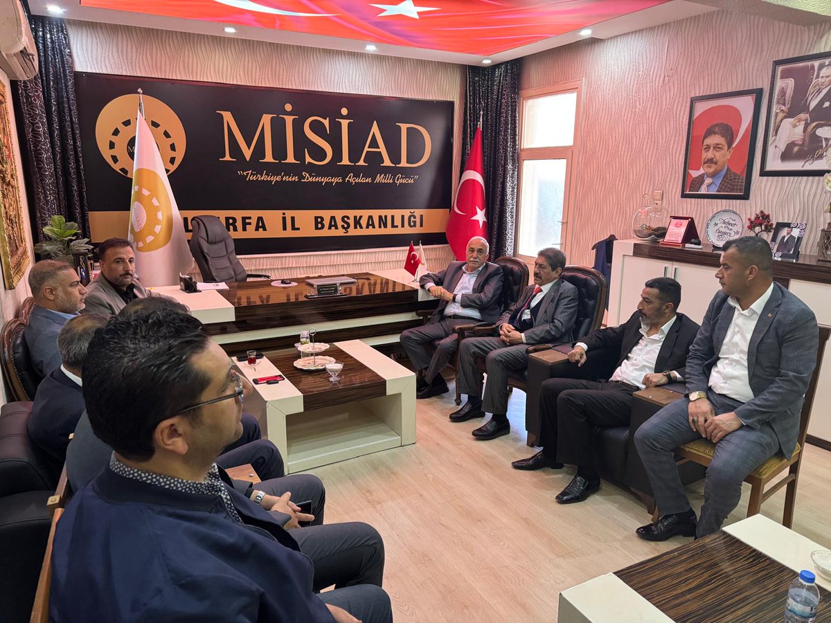 Ankara Milletvekili Koray Aydın, Şanlıurfa MİSİAD'ı Ziyaret Etti