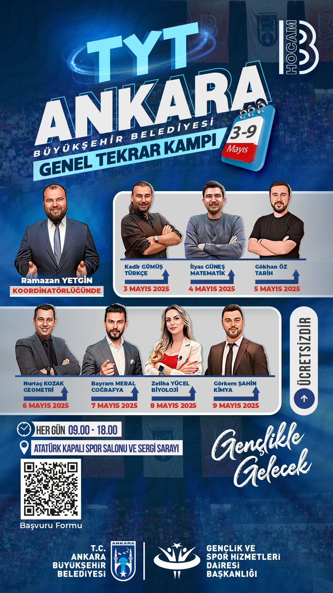 Ankara Büyükşehir Belediyesi Gençlere TYT Tekrar Kampı Duyurdu