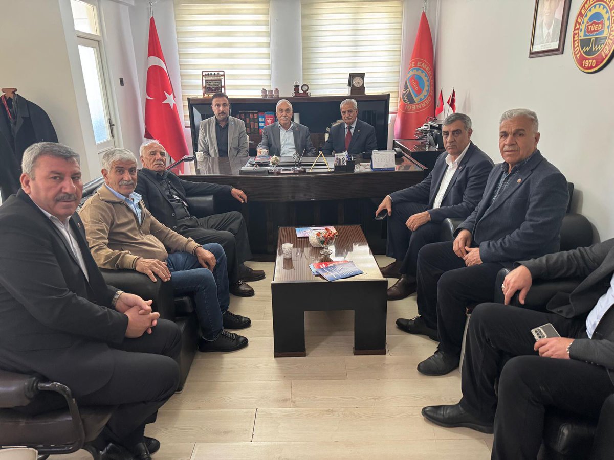 Ankara Milletvekili Koray Aydın, Şanlıurfa Emekliler Derneği'ni Ziyaret Etti