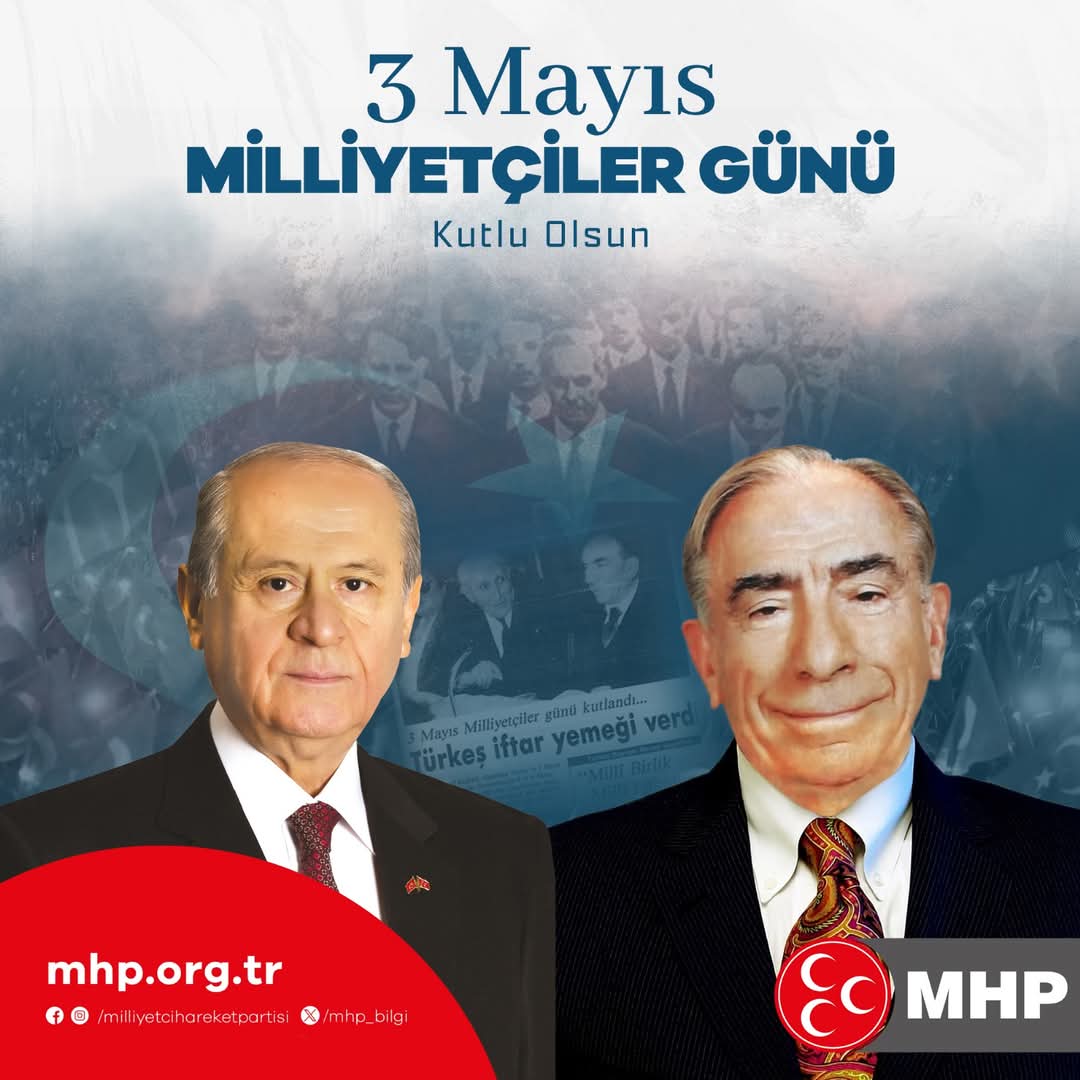 MHP Kahramanmaraş İlçe Başkanlığı Milliyetçiler Günü'nü Kutladı
