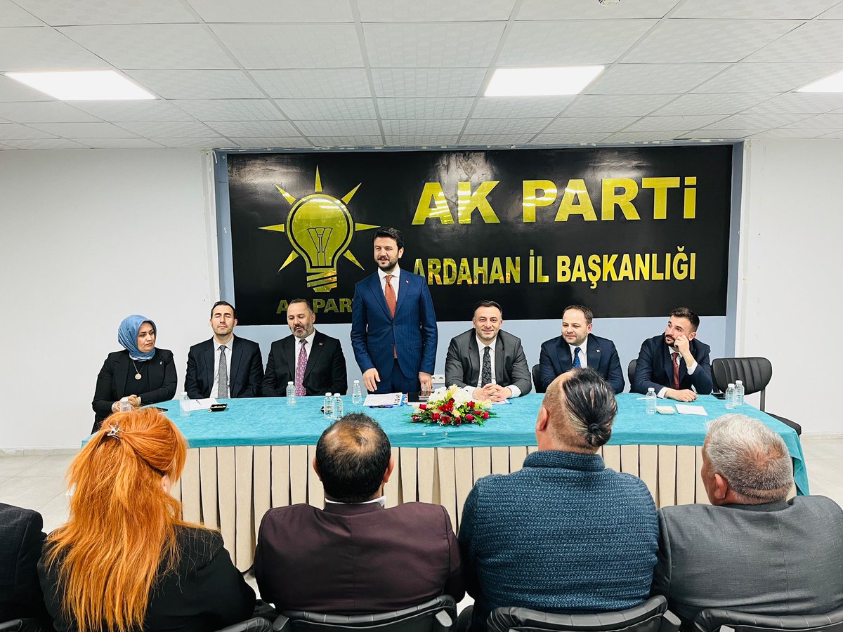 AK Parti Ankara Milletvekili Çelebi, Ardahan'da Teşkilatlarla Buluştu