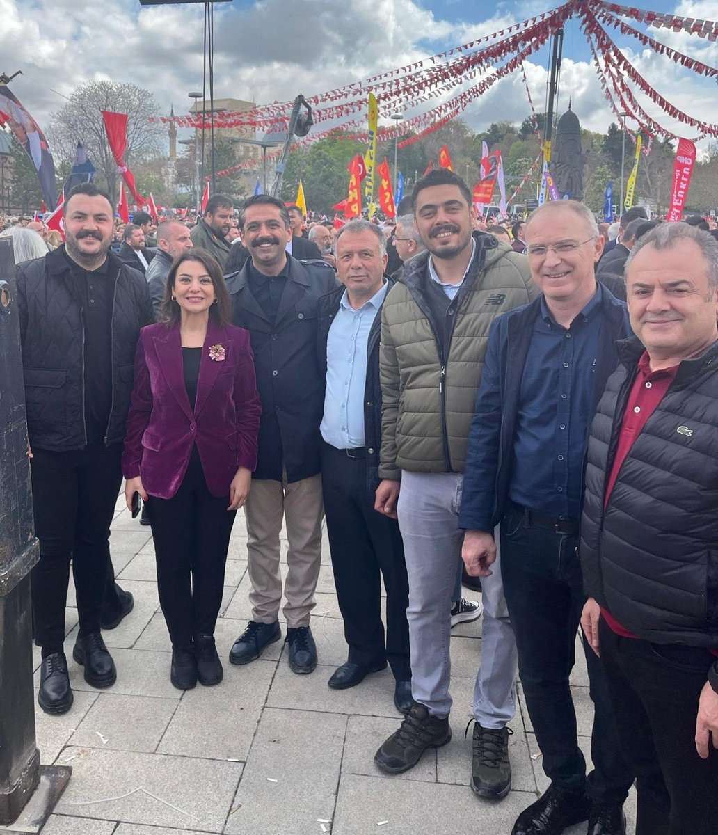 Konya’da CHP Mitingi Coşkuyla Gerçekleşti