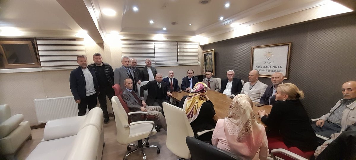 AK Parti Keçiören İlçe Başkanlığı Esnaf Komisyonu Haftalık Toplantısını Gerçekleştirdi