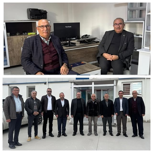 Polatlı AK Parti İlçe Başkanlığı, Eski Meclis Üyesi İlyas Kara'yı Ziyaret Etti