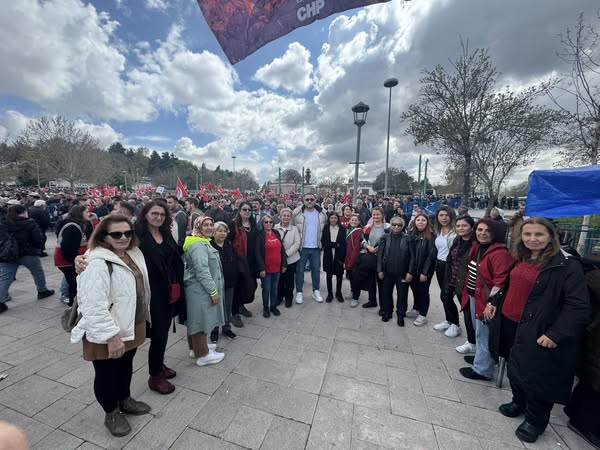 CHP Keçiören Kadın Kolu Konya'da Adalet İçin Mitinge Katılıyor