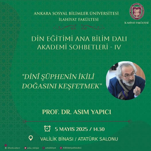 ASBÜ İlahiyat Fakültesi'nde 