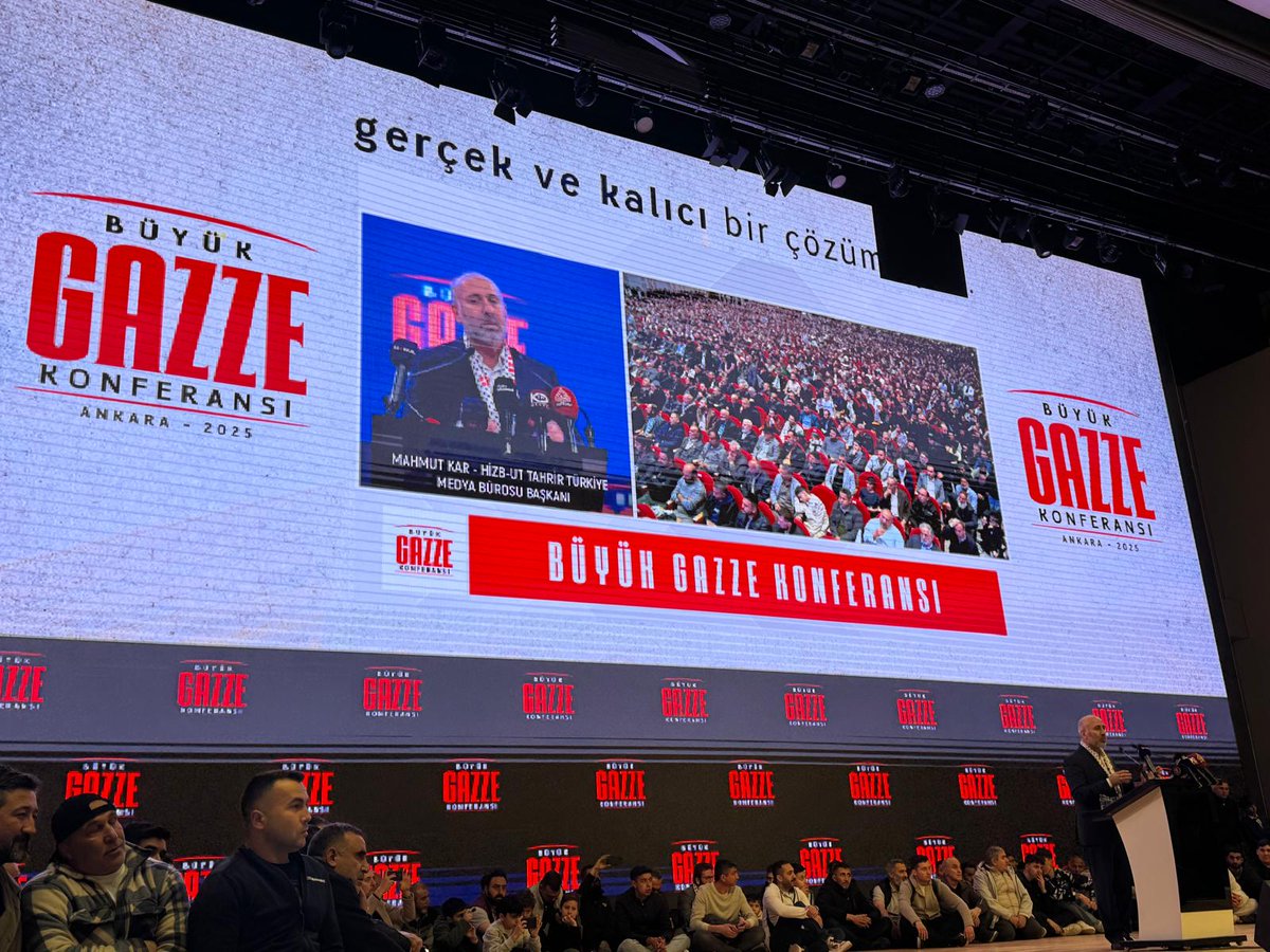 AK Parti Keçiören İlçe Başkanlığı, Gazze Konferansına Katıldı