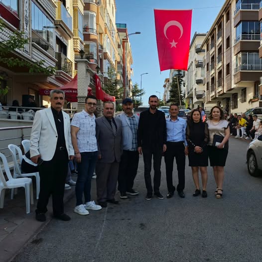 AK Parti Keçiören İlçe Başkanlığı, Baran Şen'in Asker Kınasına Katıldı