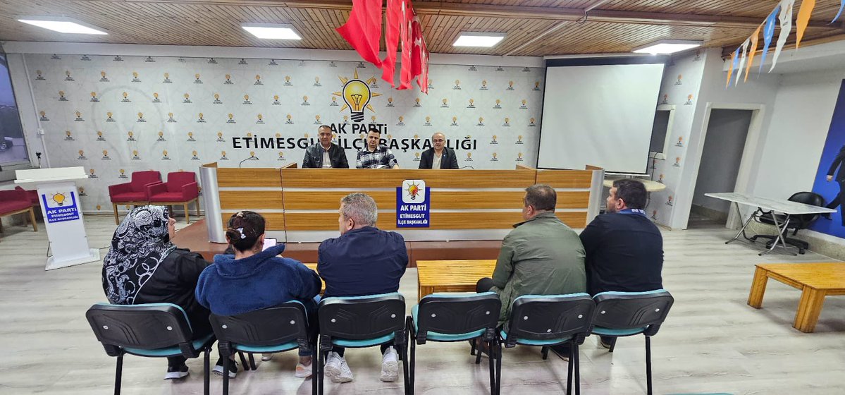 Etimesgut Süvari Mahallesi Komisyonu Haftalık Toplantısını Gerçekleştirdi