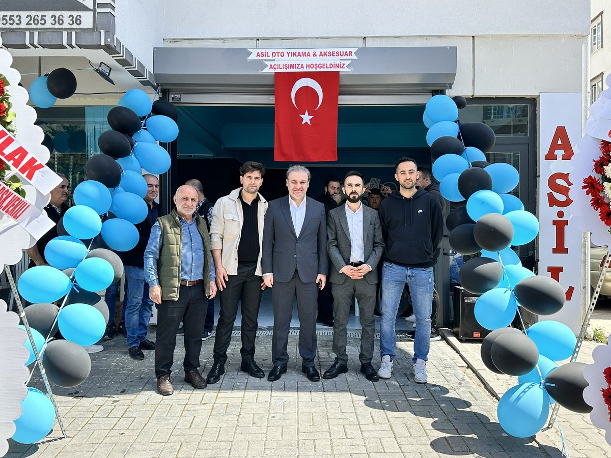 Ak Parti Keçiören Belediye Başkan Adayı Çoktan, Asil Oto Yıkama'nın Açılışını Katıldı