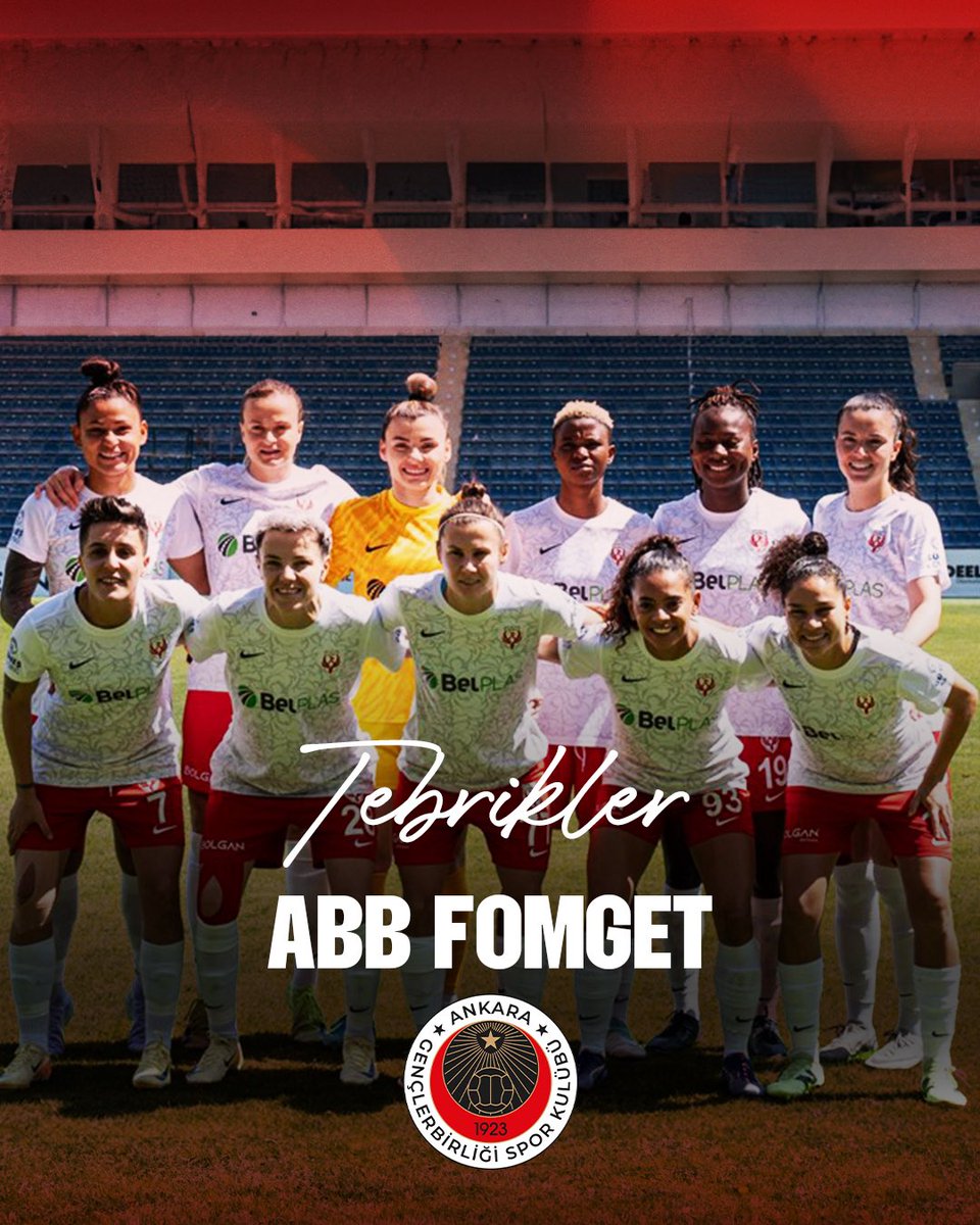 ABB Fomget, Turkcell Kadın Futbol Süper Ligi Şampiyonu Oldu