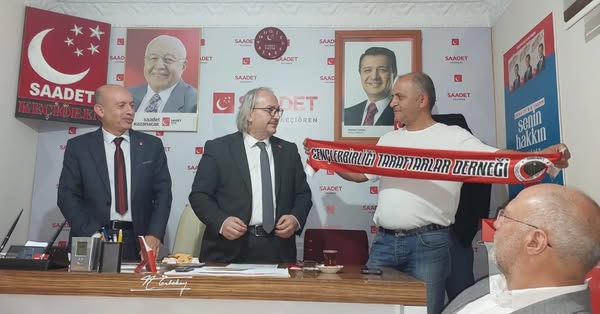 Saadet Partisi Ankara İl Başkanı Keçiören İlçe Toplantısına Katıldı