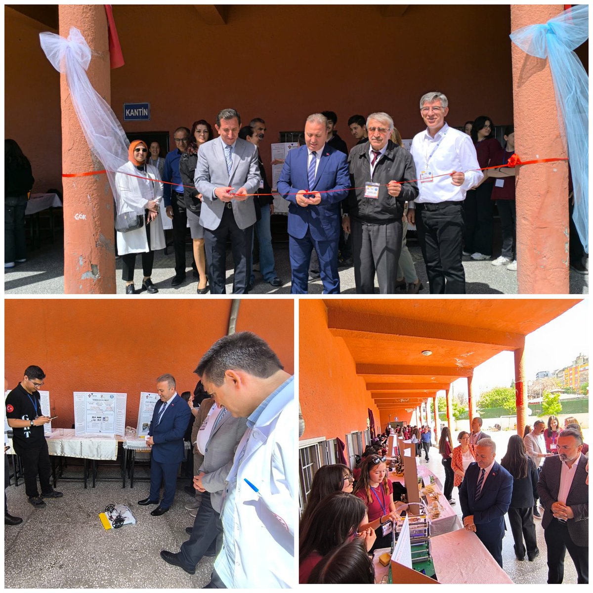 Altındağ Gazi Lisesi'nde TÜBİTAK Bilim Fuarı Düzenlendi