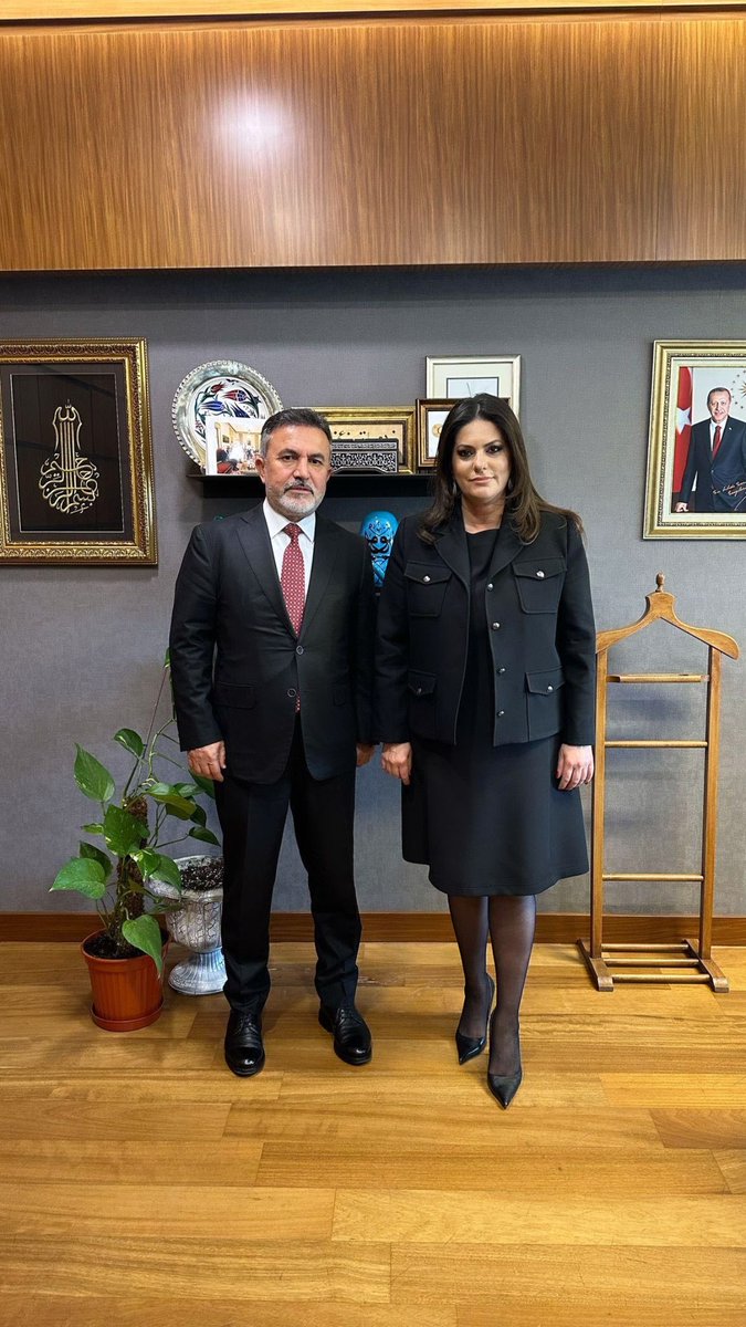 AK Parti Ankara Milletvekili Sarıeroğlu, Adana İl Başkanı Dağlı ile Bir Araya Geldi