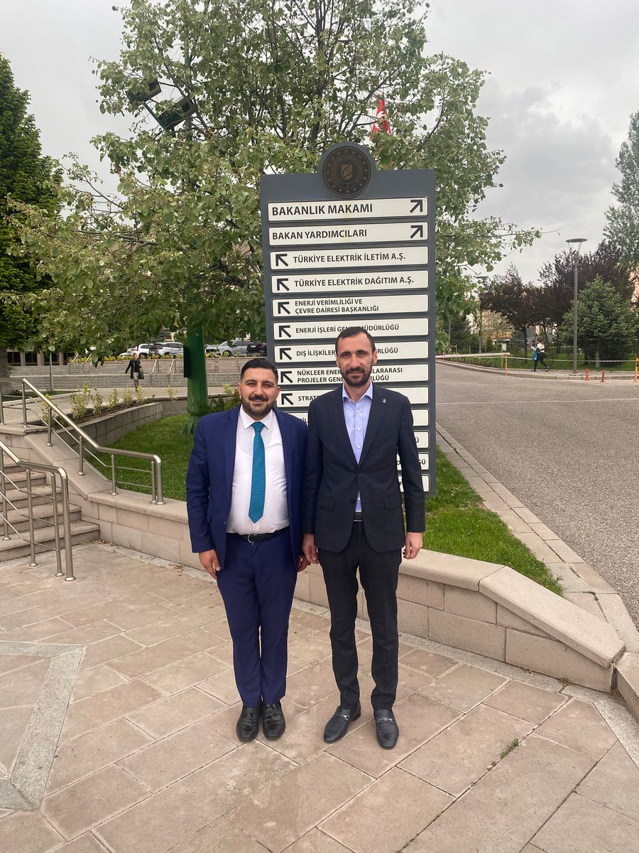 AK Parti Keçiören İlçe Başkanı, Enerji ve Tabii Kaynaklar Bakanlığı Özel Kalem Müdürü Personelleri Ziyaret Etti