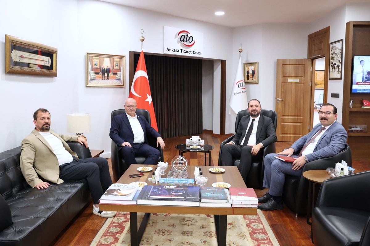 ATO Başkanı Baran, Ekmek ve Unlu Mamuller Sektörünün Temsilcileriyle Bir Araya Geldi