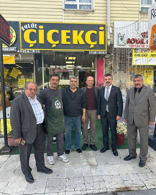 MHP Keçiören İlçe Başkanlığı, Anneler Günü'nde Esnaf Ziyareti Gerçekleştirdi