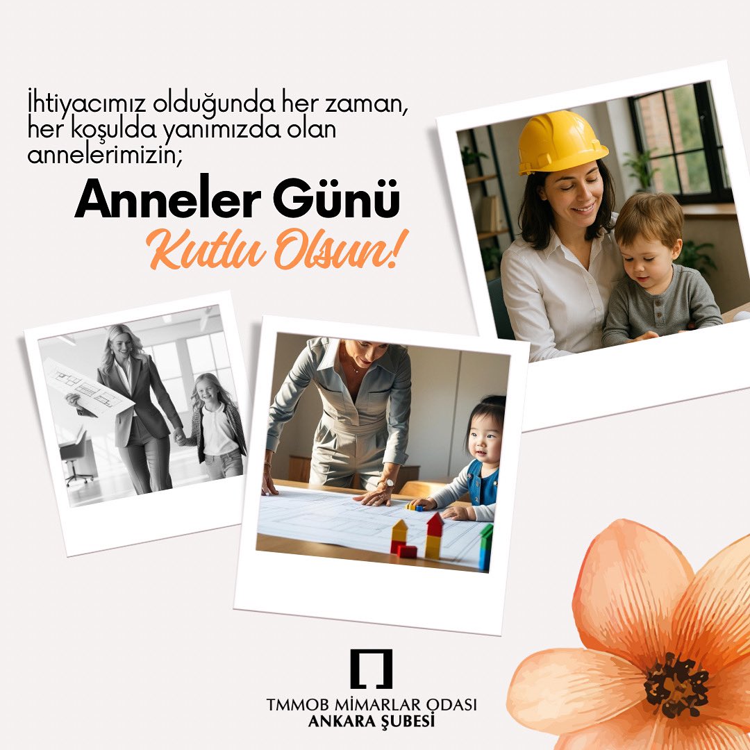 Mimarlar Odası Ankara Şubesi Anneler Günü'nü Kutladı
