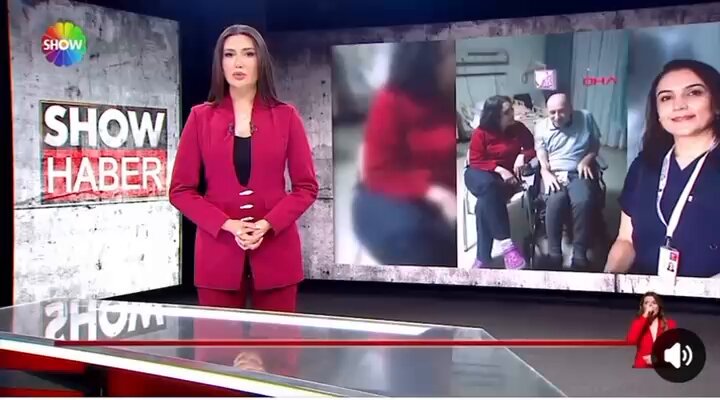 Gaziler Hastanesi'nde Görevli Hemşire Sibel Öztürk'ten Hastalara Moral ve Şifa