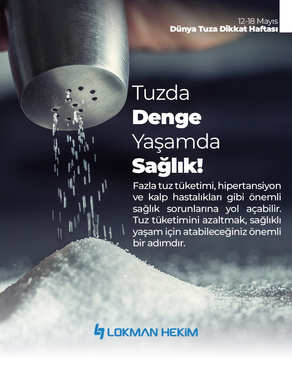 Uzmanlar Fazla Tuz Tüketiminin Risklerine Dikkat Çekiyor