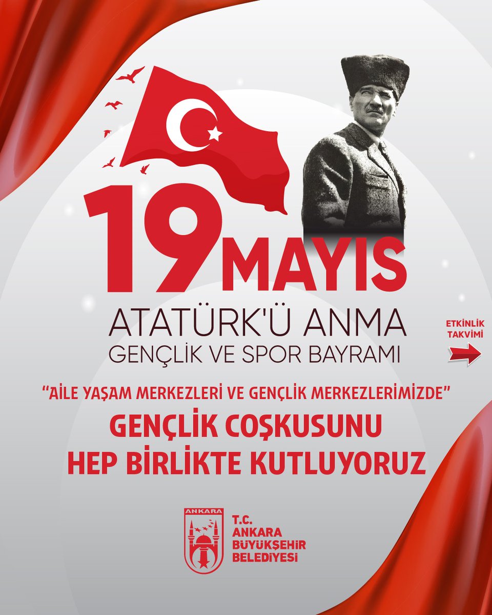 Ankara Büyükşehir Belediyesi, 19 Mayıs Etkinliklerini Duyurdu