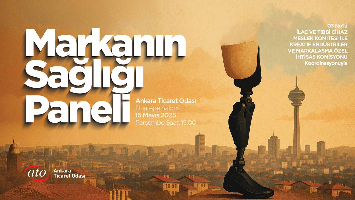 Ankara Ticaret Odası, Markaların Sağlığını Ele Alan Paneli Düzenliyor