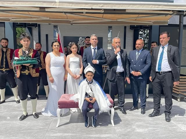 Çamlıdere Belediye Başkanı Ceylan, Sünnet Düğününe Katıldı
