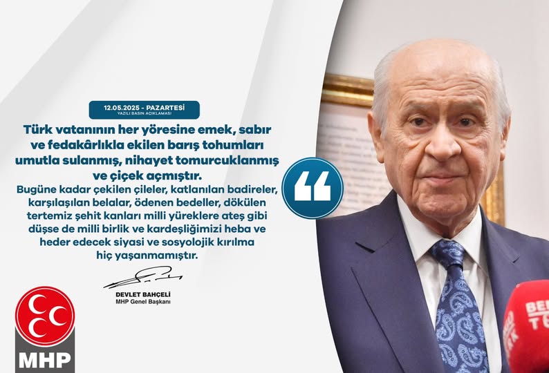 Milli Birlik ve Kardeşlik, Türkiye'nin En Değerli Varlığı: Devlet Bahçeli Vurgusu