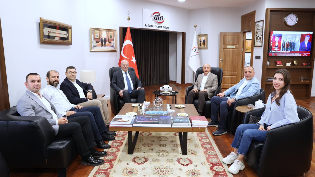 ATO Yönetim Kurulu Başkanı Baran, Hayvansal Üretim Meslek Komitesi ile Bir Araya Geldi