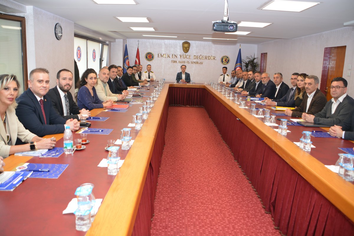 Türk Harb-İş Sendikası ve DİSK/Birleşik Metal-İş Sendikası Arasında Arabulucu Toplantısı Düzenlendi