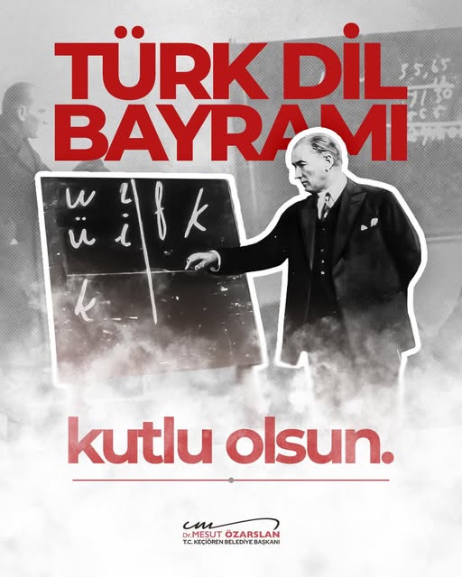 CHP'li Özarslan, Türk Dil Bayramı'nı Kutladı