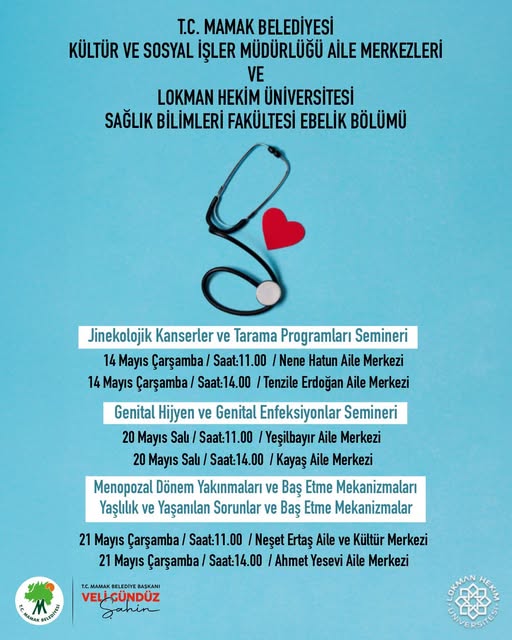 Mamak Belediyesi, Kadın Sağlığı Seminerleri Düzenliyor