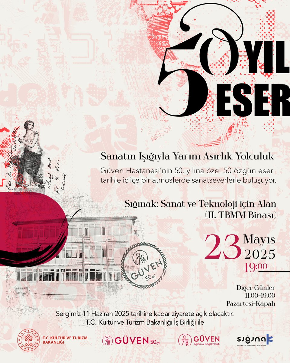 Güven Hastanesi'nin 50. Yılı Sanatla Kutlanıyor: 50 Sanatçı, 50 Eser