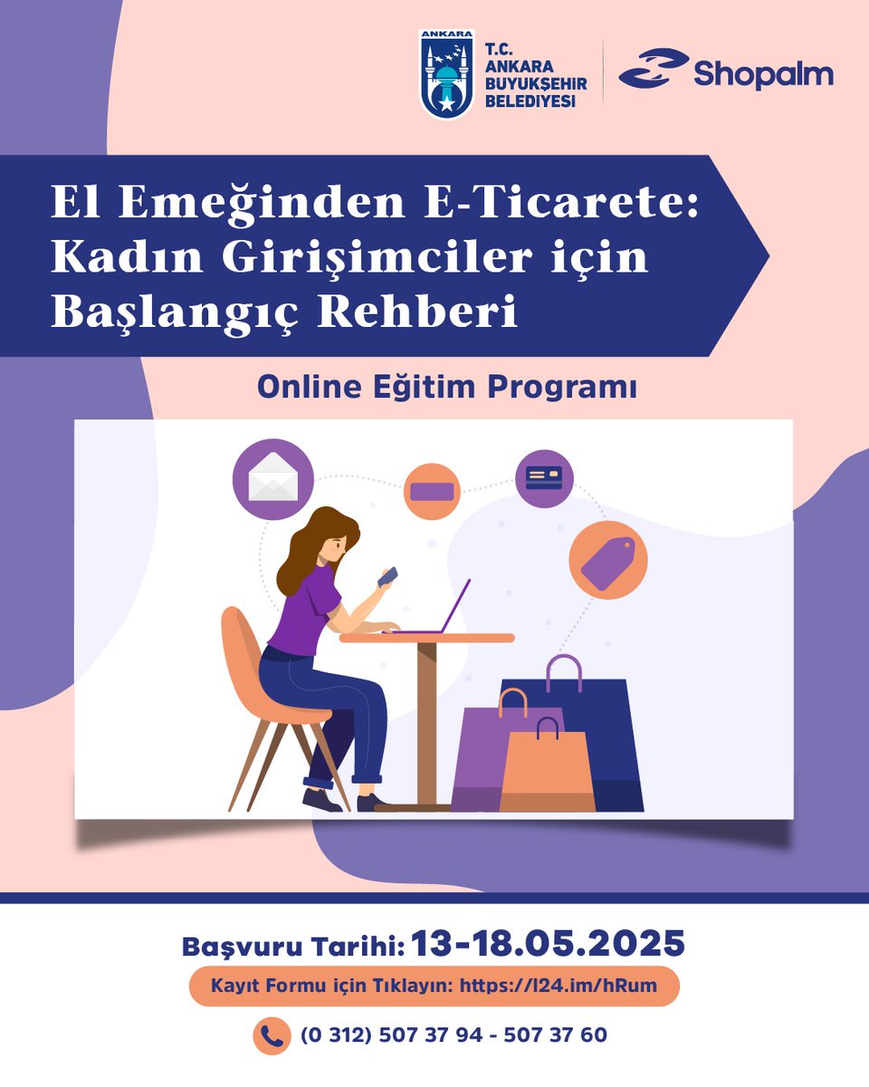 Ankara Büyükşehir Belediyesi, Kadın Girişimcilere E-Ticaret Eğitimi Veriyor