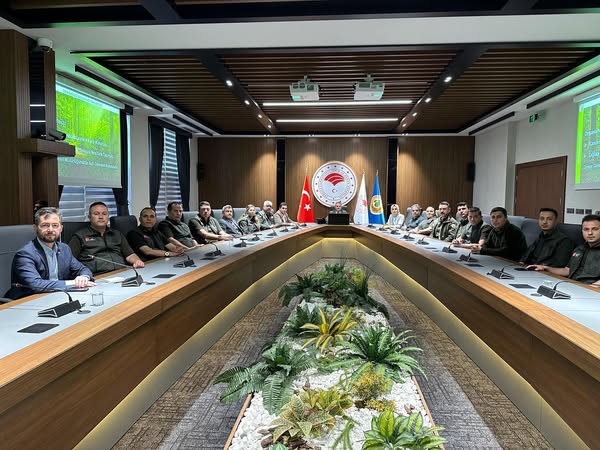 Toç Bir-Sen Delegeleri, Orman Zararlılarıyla Mücadele Dairesi Başkanlığı'nı Ziyaret Etti