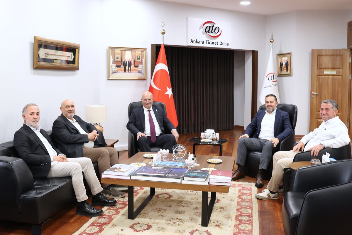 ATO Başkanı Gürsel Baran, Hazır Yemek Sektörünün Temsilcileriyle Bir Araya Geldi